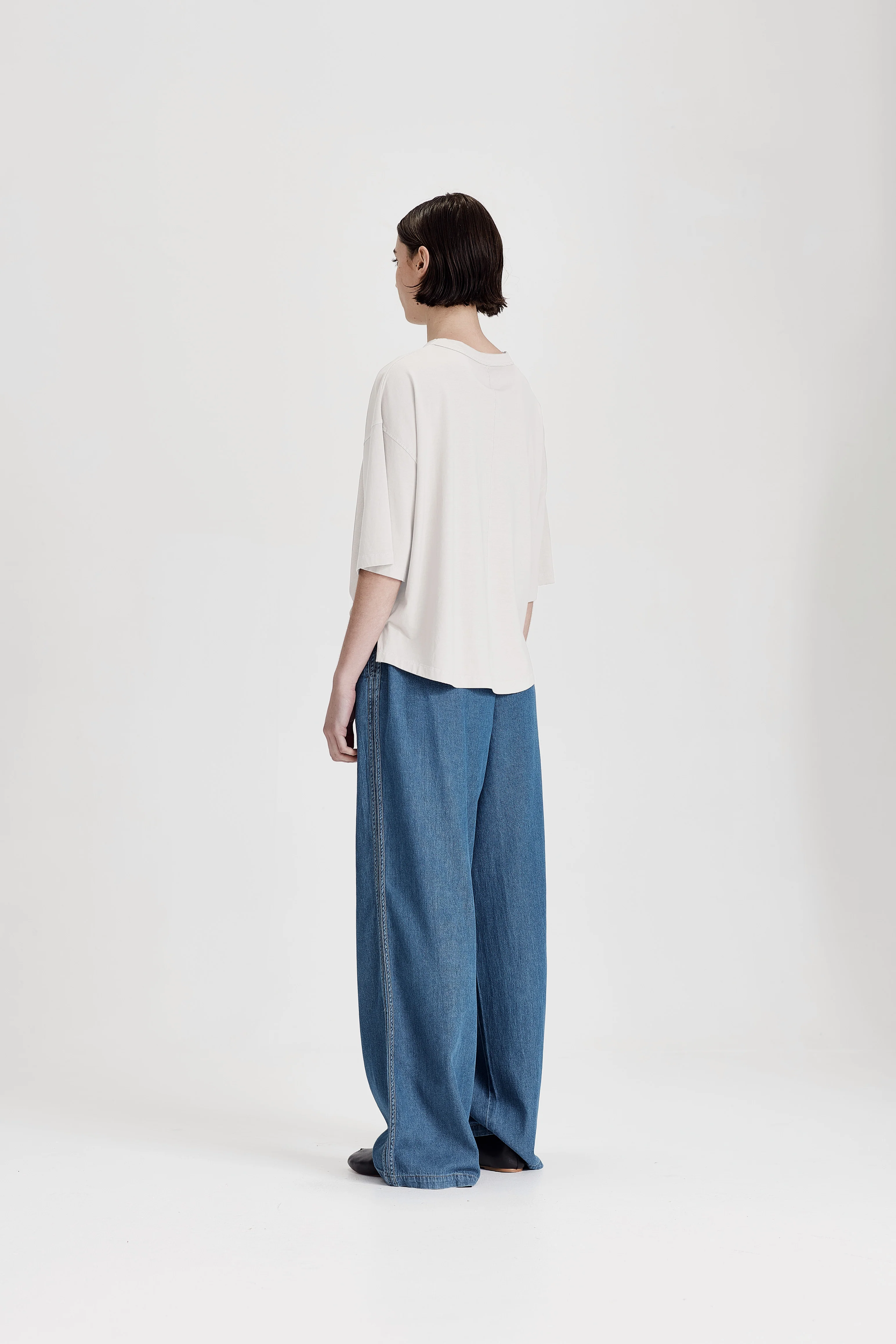 BOXY TEE, WHITE - Image 3
