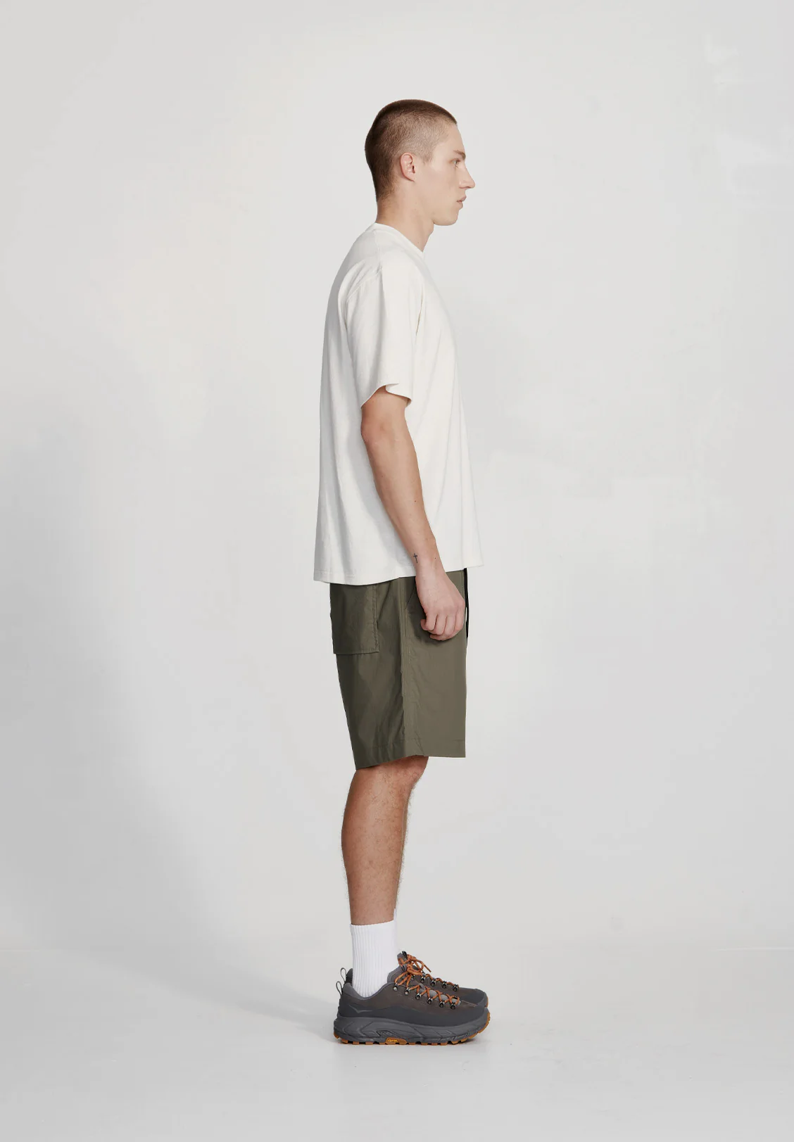 COTTON WALKSHORT, FOG - Image 3