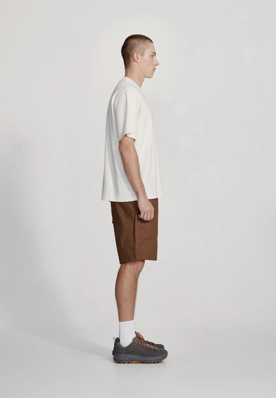 COTTON WALKSHORT, COCOA - Image 2