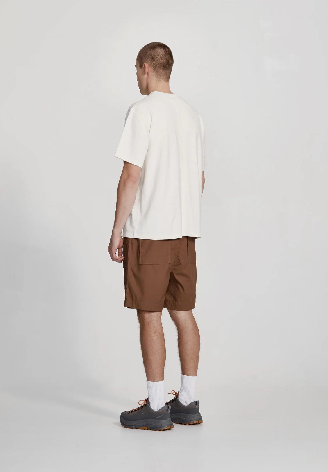 COTTON WALKSHORT, COCOA - Image 3