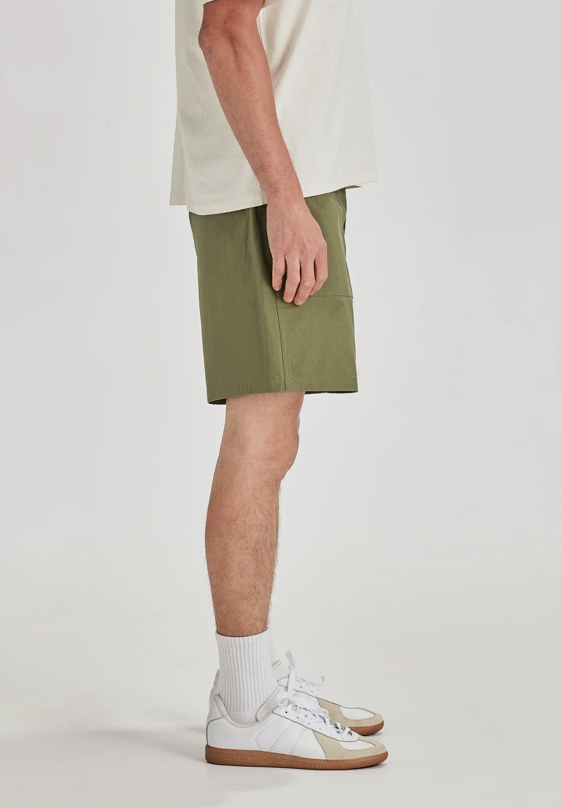 DRILL UTILITY SHORT, KHAKI - Image 3