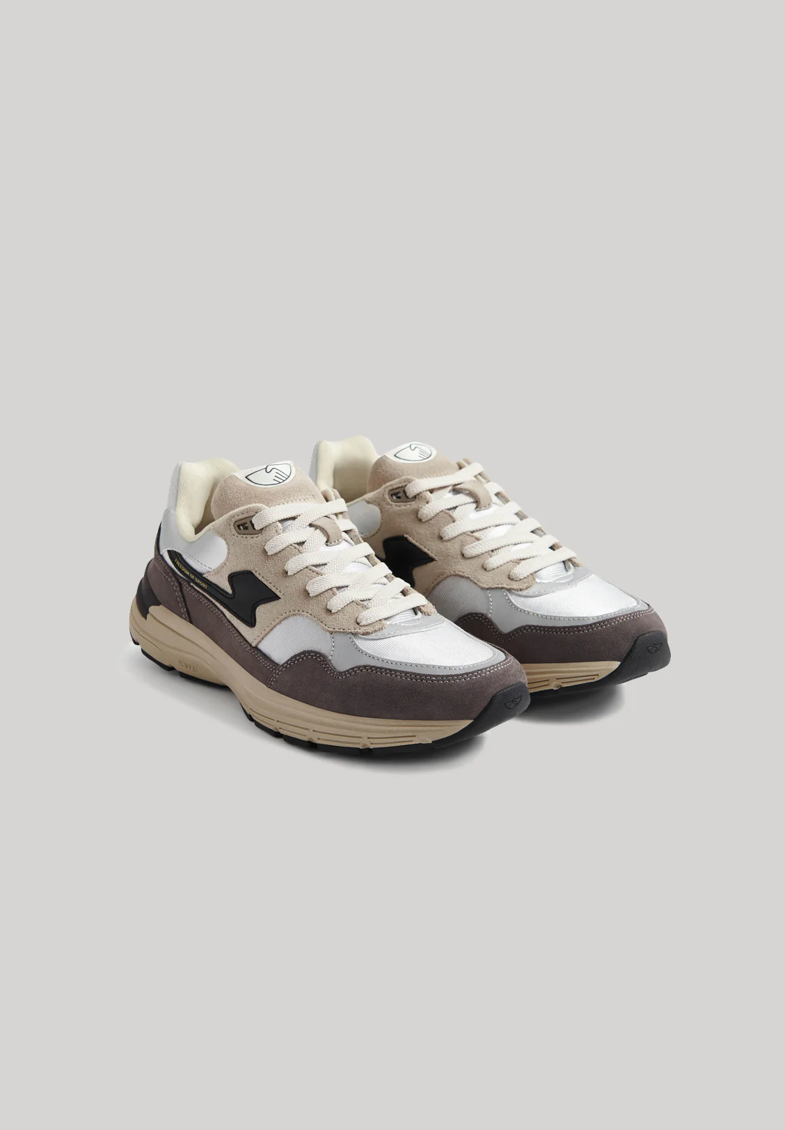 MENS AMIEL S-STRIKE SUEDE, SILVER SMOKE - Image 2
