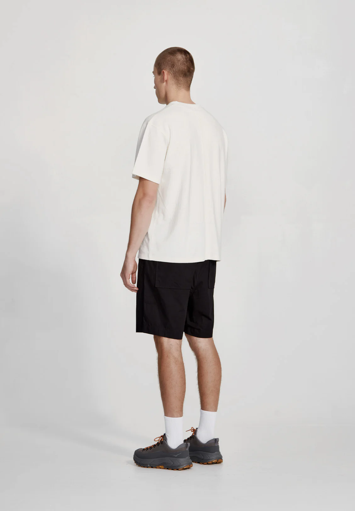 COTTON WALKSHORT, BLACK - Image 4