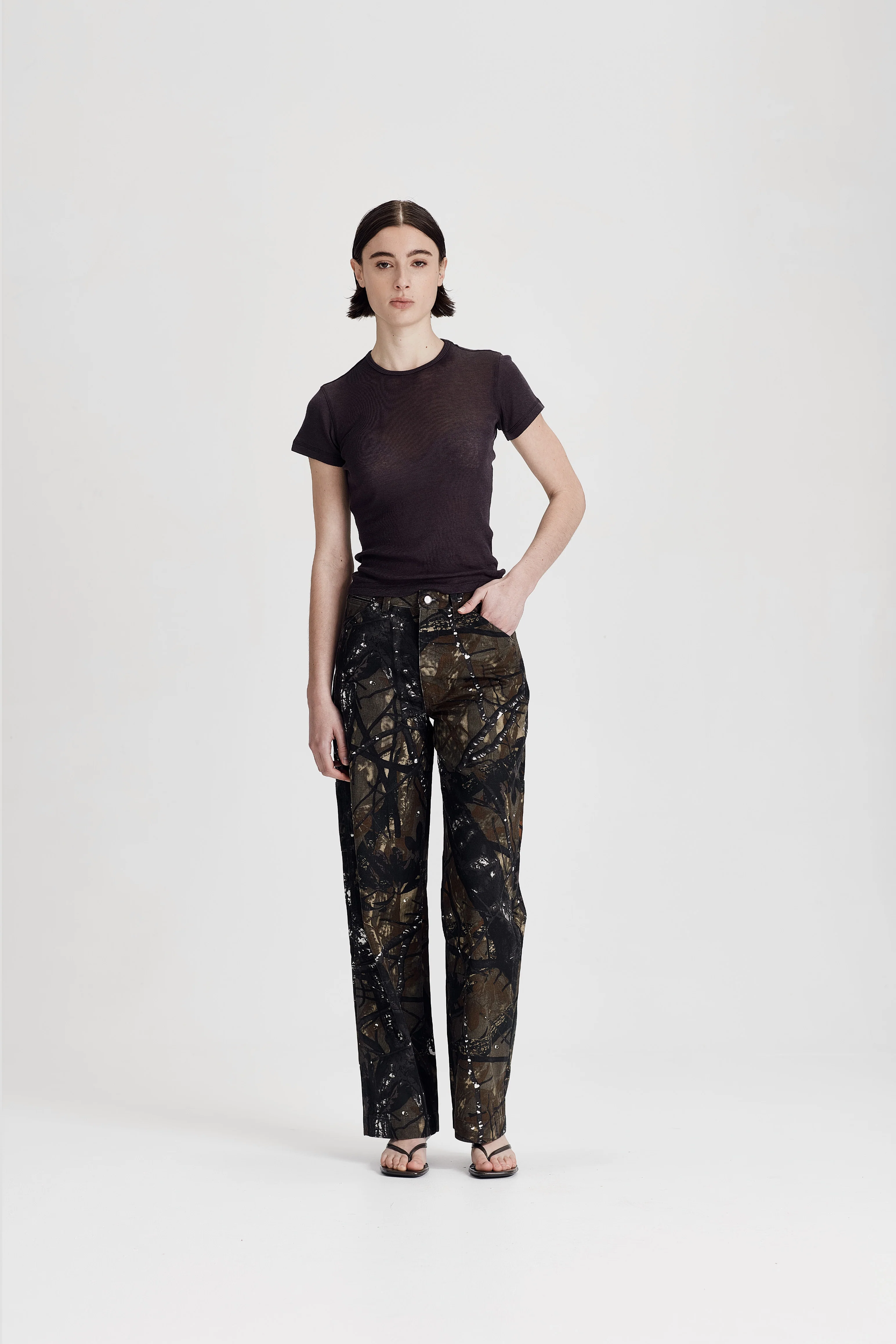 ULTRAFINE SS LAYER TEE, BLACK - Image 5