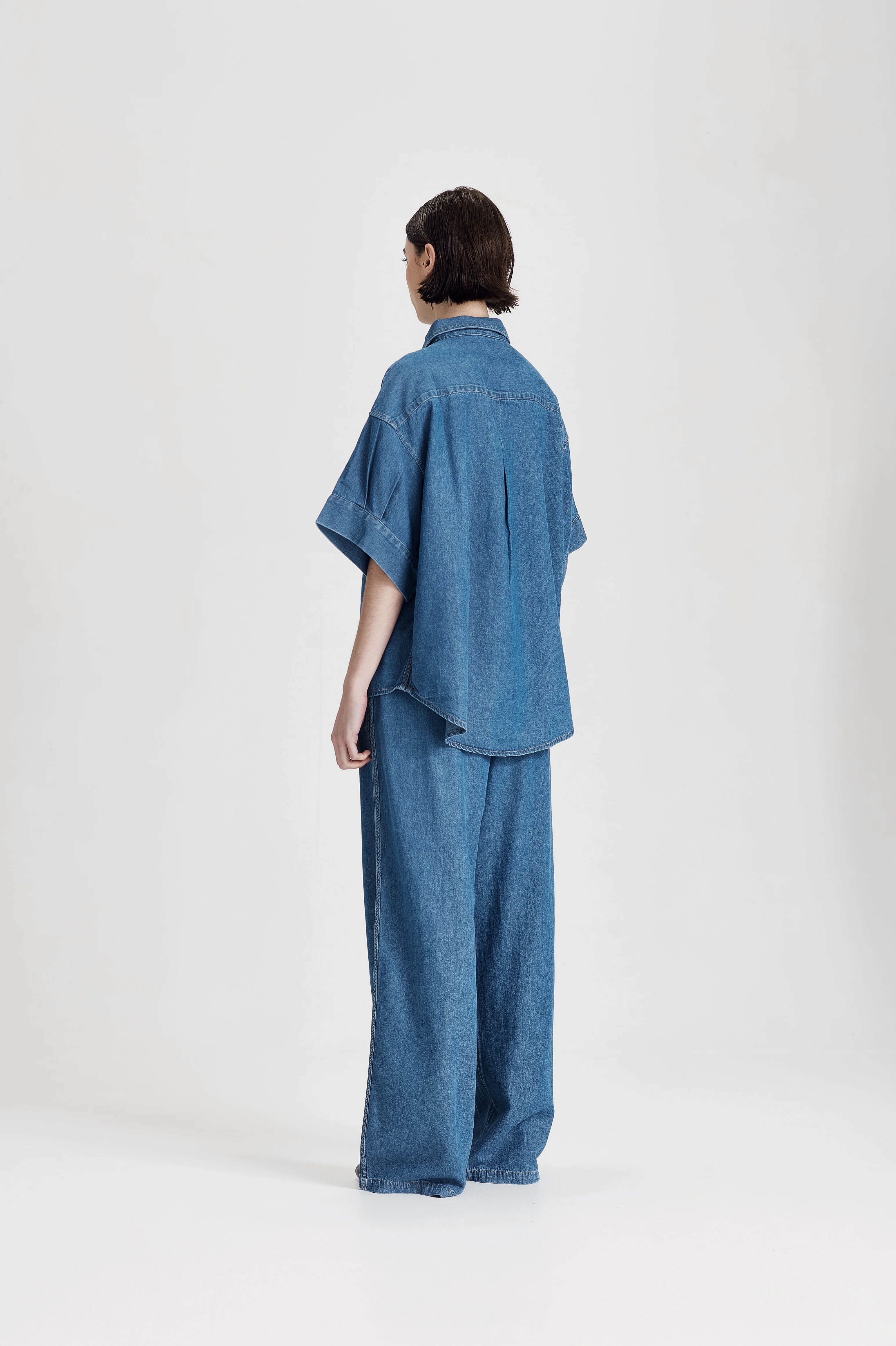 BOYFRIEND SHIRT, CHAMBRAY - Image 3