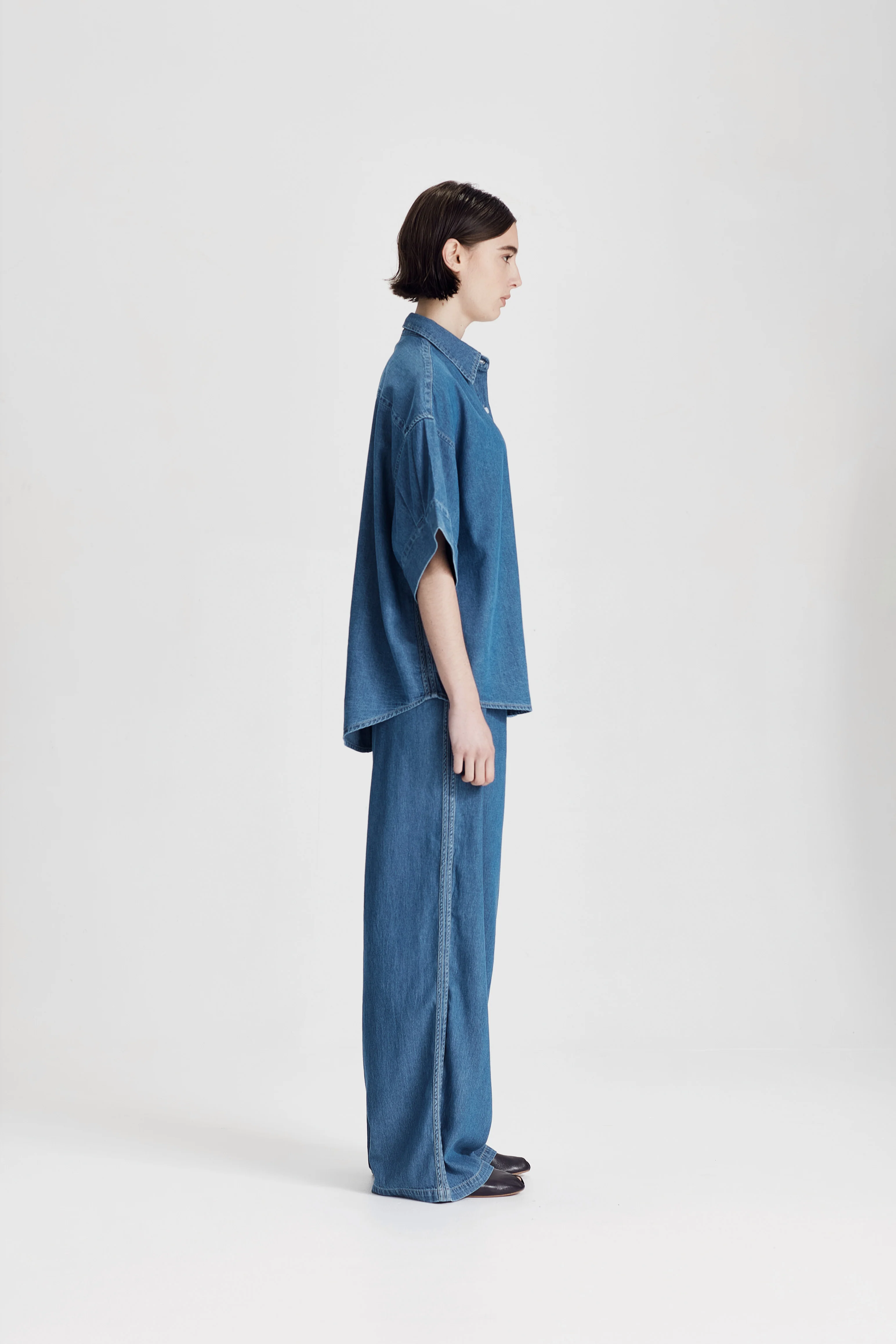 BOYFRIEND SHIRT, CHAMBRAY - Image 5