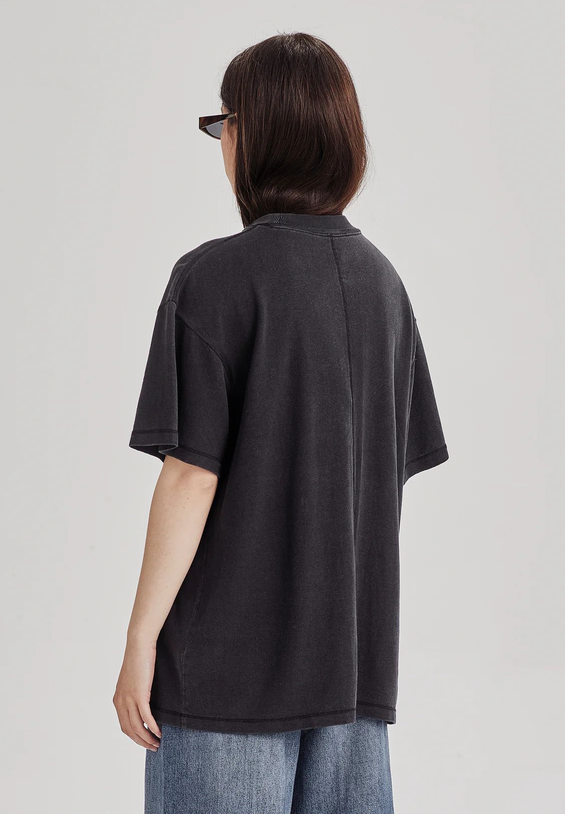 HEMP JERSEY BOY TEE, VINTAGE BLACK - Image 6