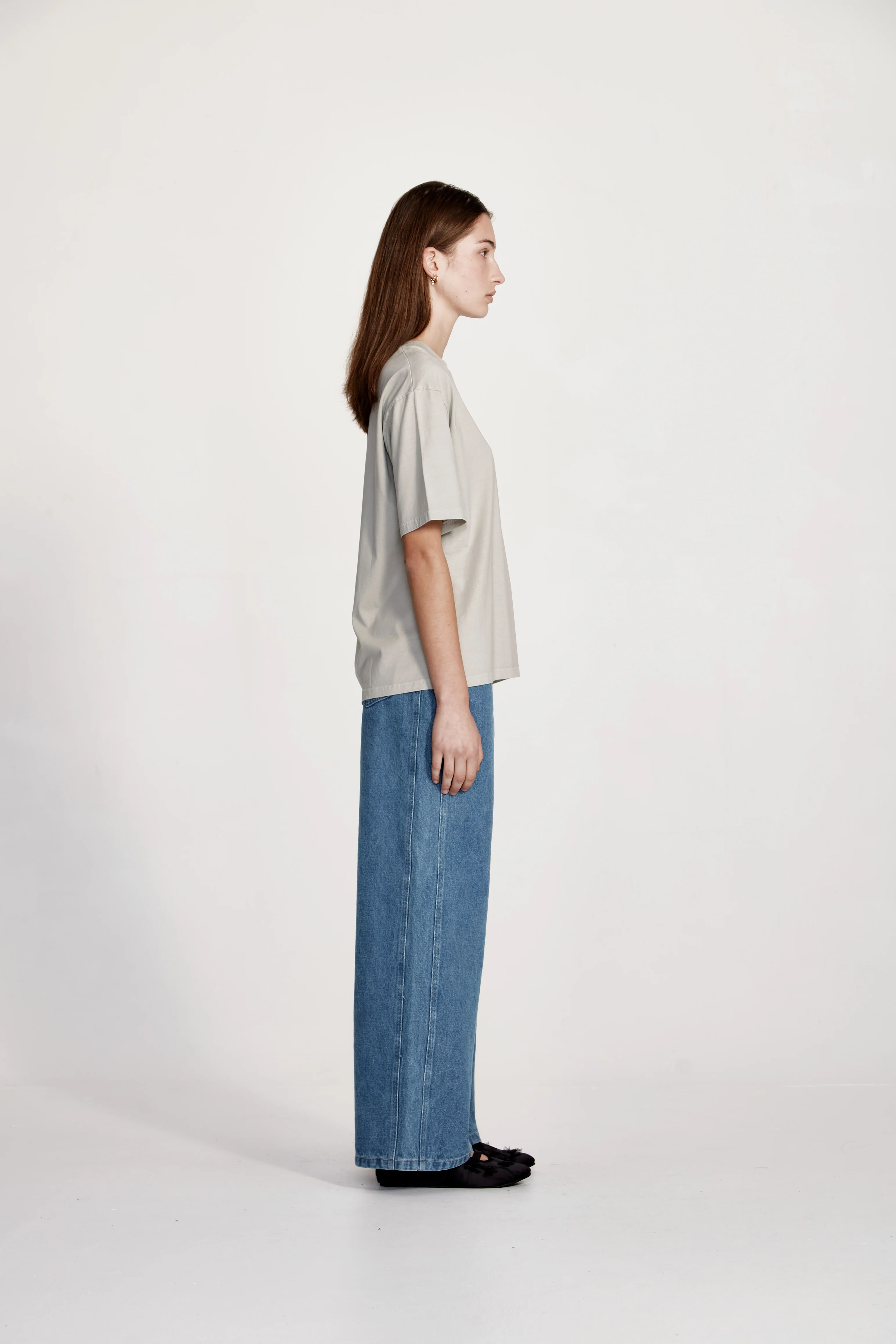 WOMENS RELAXED TEE, COCOA - Image 5