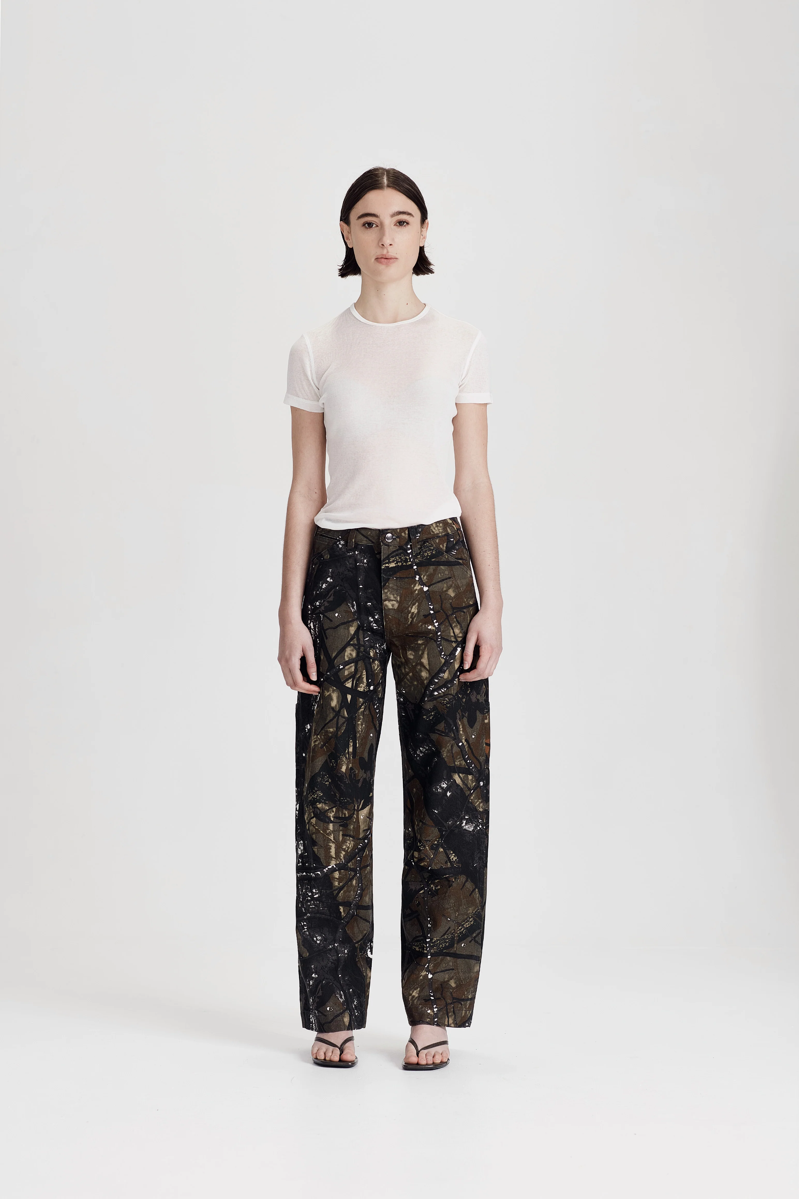 ULTRAFINE SS LAYER TEE, WHITE - Image 3