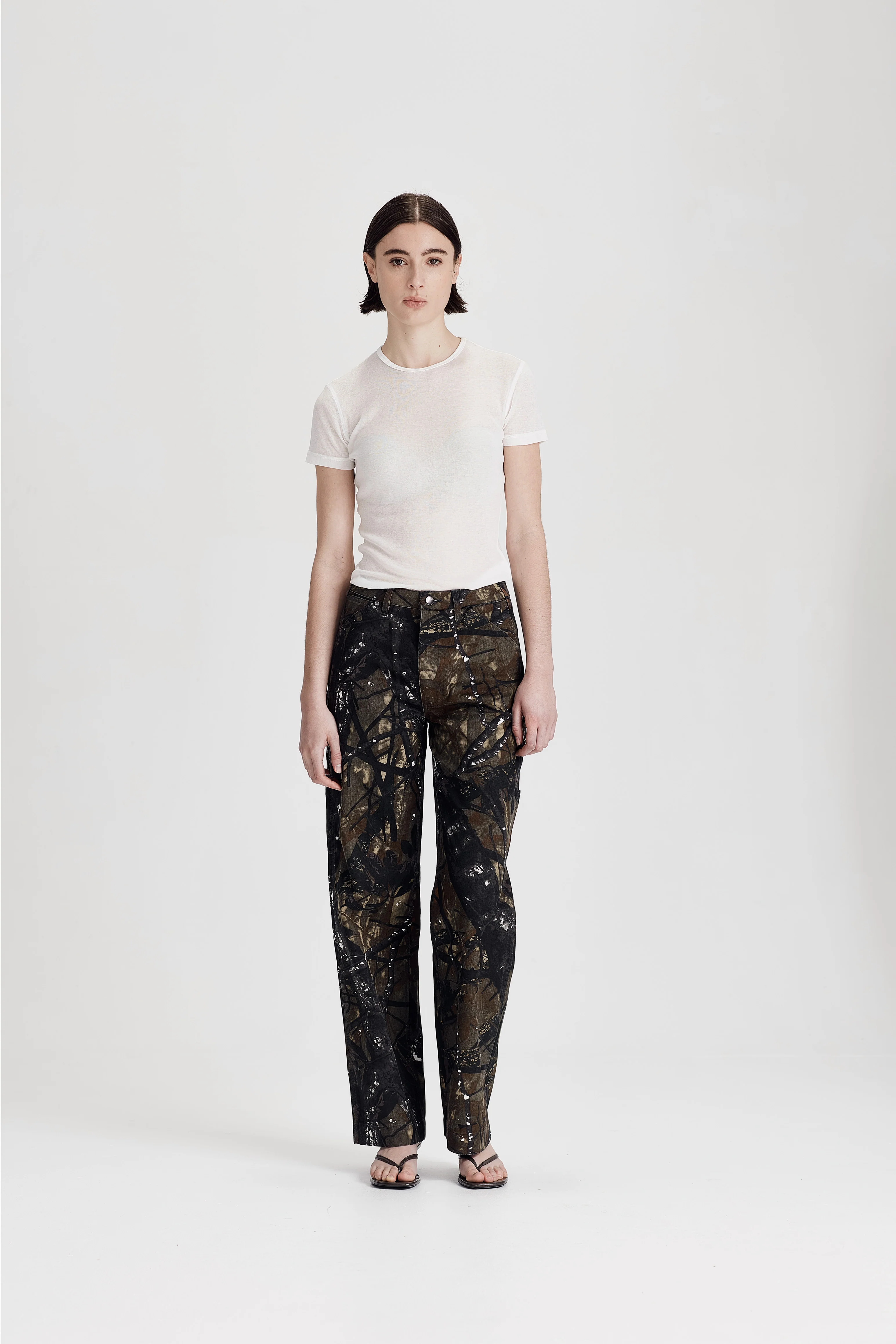 ULTRAFINE SS LAYER TEE, WHITE - Image 4