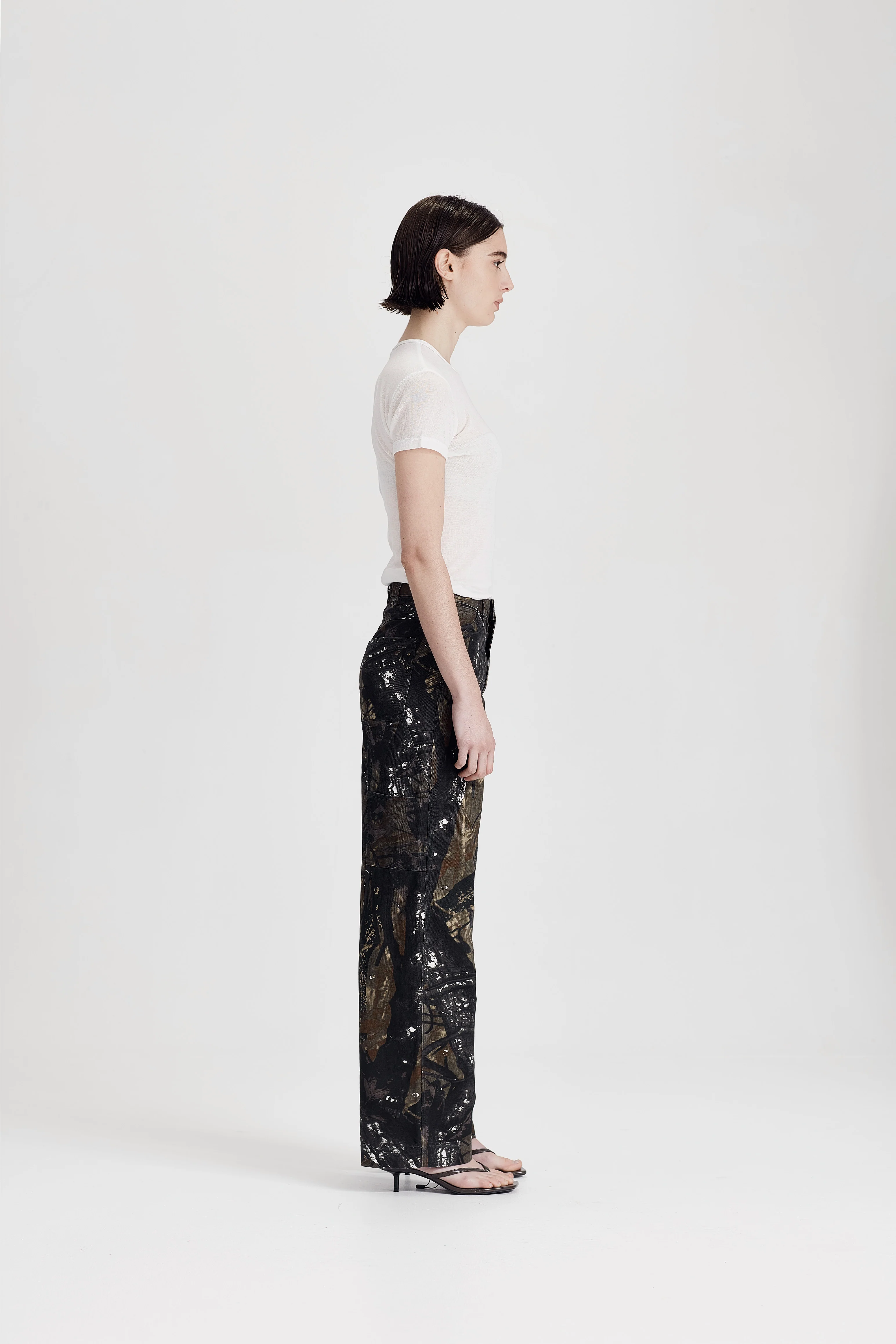 ULTRAFINE SS LAYER TEE, WHITE - Image 6
